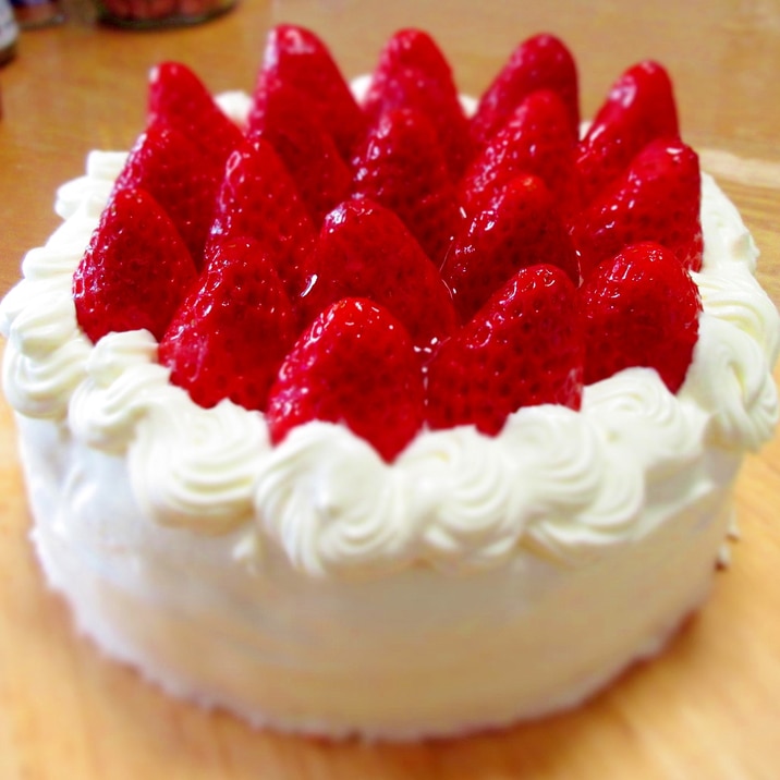 15cmいちごカスタードケーキ レシピ 作り方 By Miashimatora 楽天レシピ